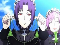 Maids Anime Threesome Fucked